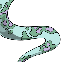 Piebald Body male mutation of Serpentes