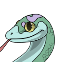 Piebald Head male mutation of Serpentes