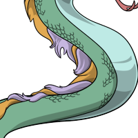 Striped Furry Back female mutation of Serpentes