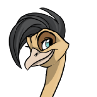 Forelock male mutation of Struthio