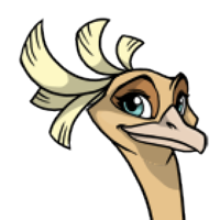 Harpy Eagle Hair female mutation of Struthio