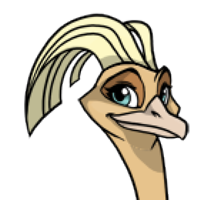 Spoonbill Hair female mutation of Struthio