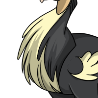 Emu Neck Feathers male mutation of Struthio