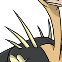 Spikes female mutation of Struthio