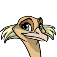 Big Cheek Tufts female mutation of Struthio