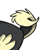 Deer Tail male mutation of Struthio