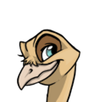 Curved Beak male mutation of Struthio