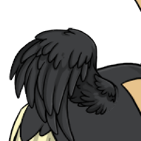 Fluffy Wings female mutation of Struthio