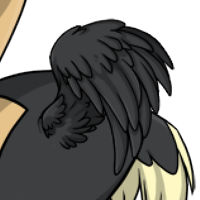 Fluffy Wings male mutation of Struthio