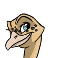 Freckled Head male mutation of Struthio