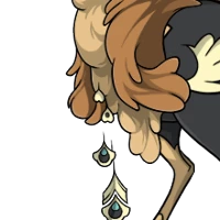 Snow Queen Neck Feathers male mutation of undefined