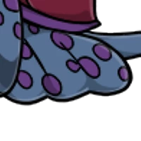 Spotty Hind Flippers male mutation of Testa