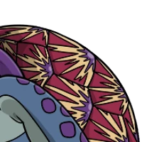 Tricolor Fan Carapace male mutation of Testa