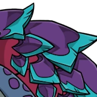 Bicolor Dragon Back Scales male mutation of Testa