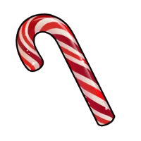 1x Candy Cane - Red (sticker) mutation