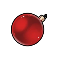 1x Simple Ornament - Red (sticker) mutation