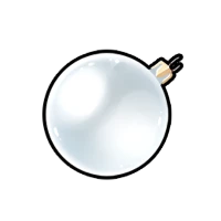 1x Simple Ornament - White (sticker) mutation