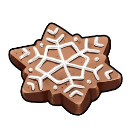 5x Gingerbread - Snowflake (sticker) mutation
