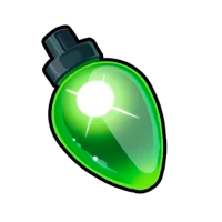 1x Festive Light - Green (sticker) mutation