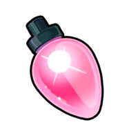1x Festive Light - Pink (sticker) mutation